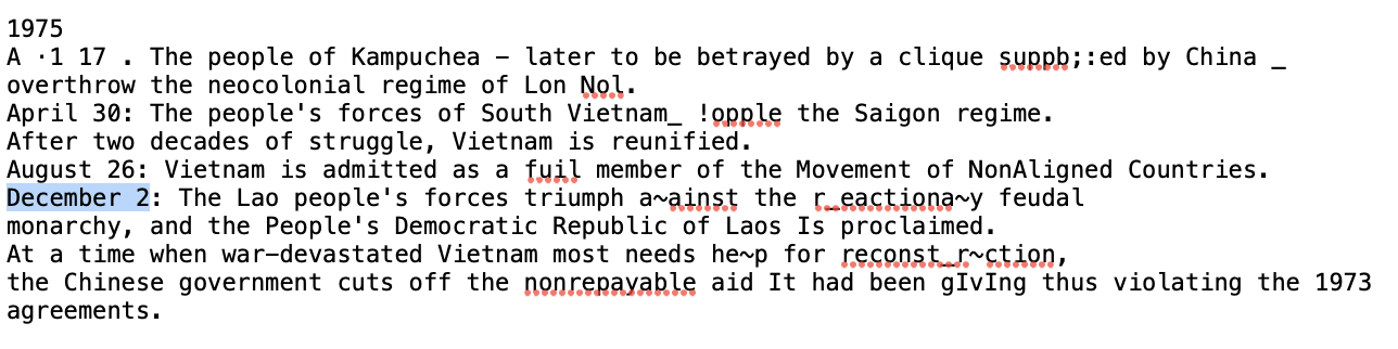 Image credit: Copyright University of Sussex (2024). Screenshot of text file created from Tricontinental No. 116 (1979). Available for personal research use only from: https://hdl.handle.net/10779/uos.28669670.v1. Screenshot of the second text file opened to check the reference cited by GPT4All in its 'second fact' response