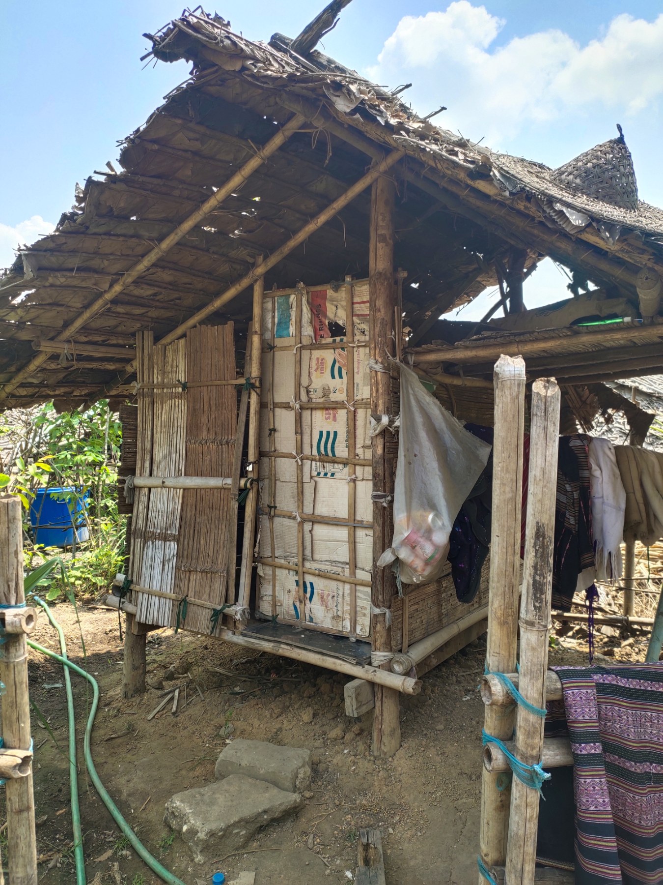 Photo of a wooden house.